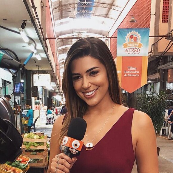 Vivian Amorim era repórter de rua do reality e apresentadora do 'Rede BBB'