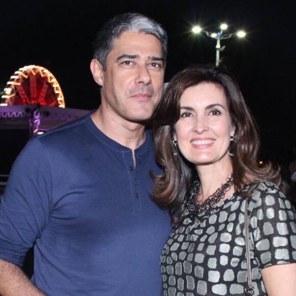 Fátima Bernardes e William Bonner anunciaram o fim do casamento em agosto de 2016