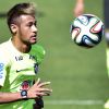Neymar treina na Granja Comary para enfrentar a Colômbia