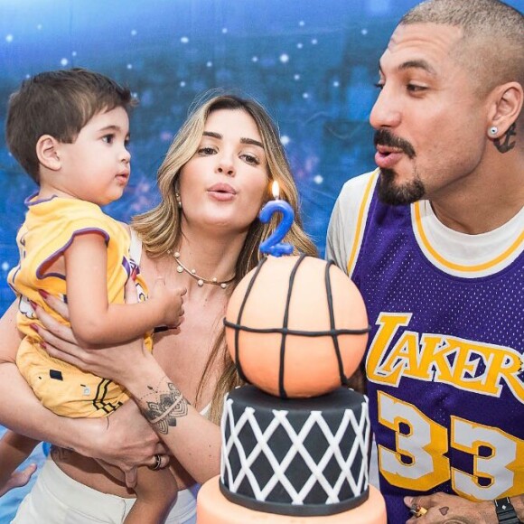 Os rumores de reconciliação de Aline Gotschalg e Fernando Medeiros começaram no aniversário de dois anos do filho do casal, Lucca