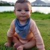 Benjamin, filho de Sheron Menezzes, atualmente está com seis meses