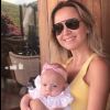 Eliana voltou a encantar os fãs com foto da filha, Manuela, de 7 meses