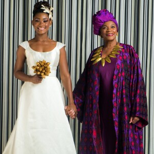 Mãe do Quilombo (Zezé Motta) usa look africano no casamento de Raquel (Erika Januza) na novela 'O Outro Lado do Paraíso'