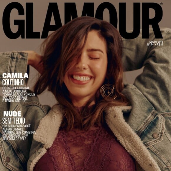 Camila Coutinho é a capa de maio da revista 'Glamour'