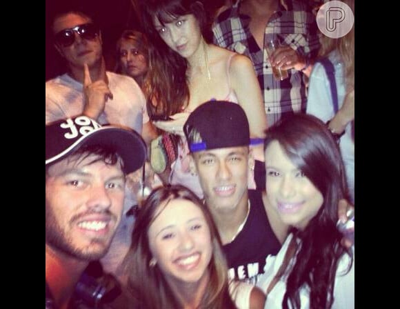 Neymar e Patrícia Jordane tiveram um rápido affair no Réveillon de 2013