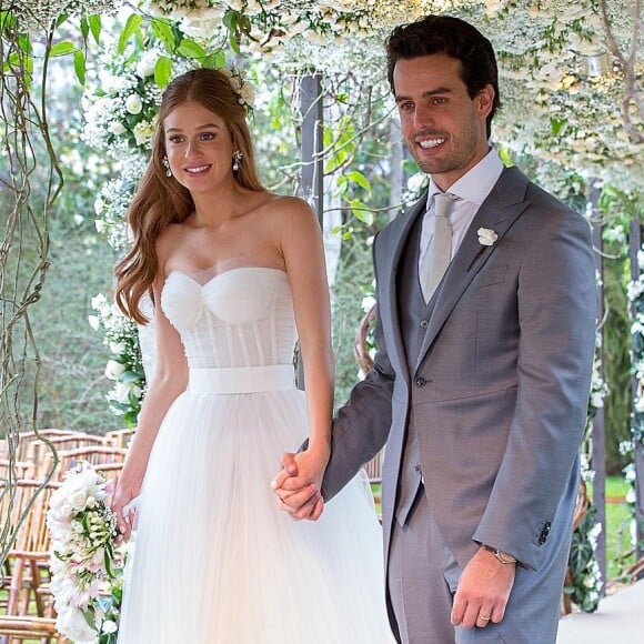 Marina Ruy Barbosa se casou com Xande Negrão no dia 7 de outubro de 2017