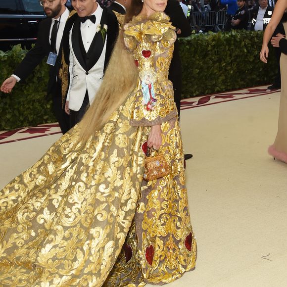 'Estou inspirada pelo tema. Só posso estar no meu melhor. Foi particularmente fácil para a Dolce & Gabbana', disse Sarah Jessica Parker