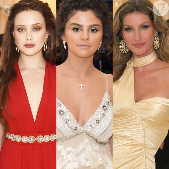 Ouro é tendência na maquiagem! Inspire-se nas famosas que usaram a tom no Met Gala 2018