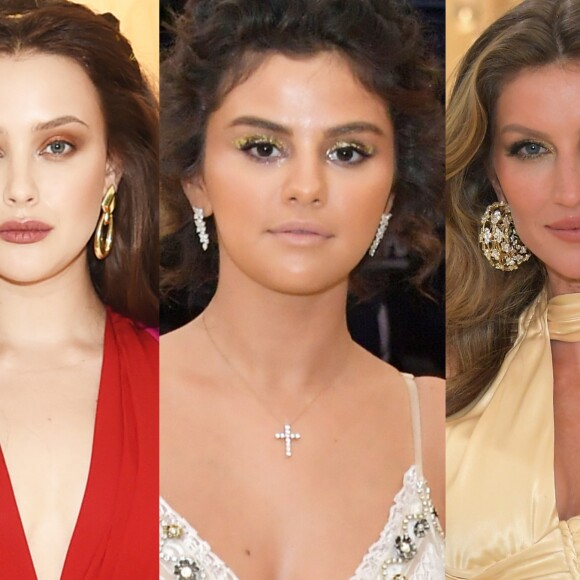 Ouro é tendência na maquiagem! Inspire-se nas famosas que usaram a tom no Met Gala 2018