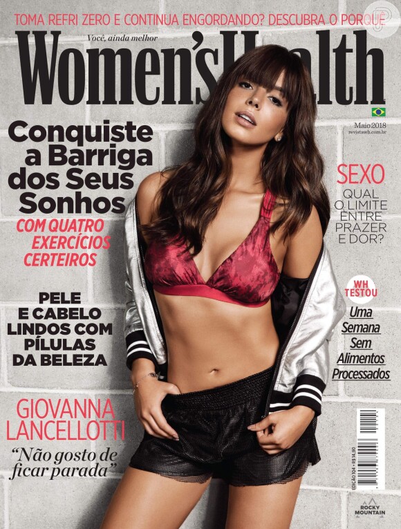 Giovanna Lancellotti é capa da revista 'Women's Health' de maio