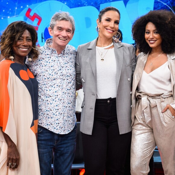 Ivete Sangalo gravou participação no especial de Dia das Mães do 'Altas Horas'