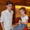Fabio Assunção é pai de João, de 14 anos, e Ella Felipa, de 7