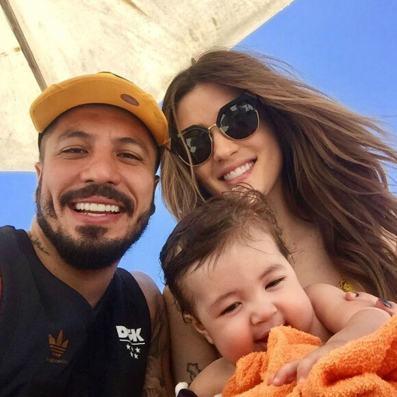 'Em homenagem aos meus amores', explicou Aline Gotschalg