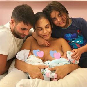 Ivete Sangalo mostrou fotos com os filhos neste domingo, 13 de maio de 2018, e escreveu um texto emocionado para comemorar o dia das mães