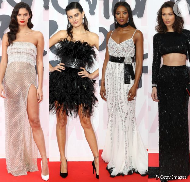 Sara Sampaio, Isabeli Fontana, Naomi Campbell, Bella Hadid e mais modelos prestigiam o Fashion for Relief, em Cannes, na França, neste domingo, 13 de maio de 2018