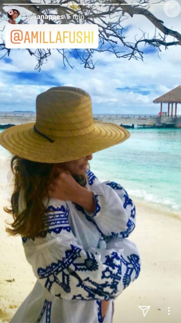 Juliana Paes preferiu roupas com 'estilo resort', conta stylist Ale Duprat