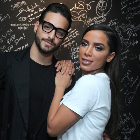 Anitta e Maluma voltaram a se seguir nas redes sociais