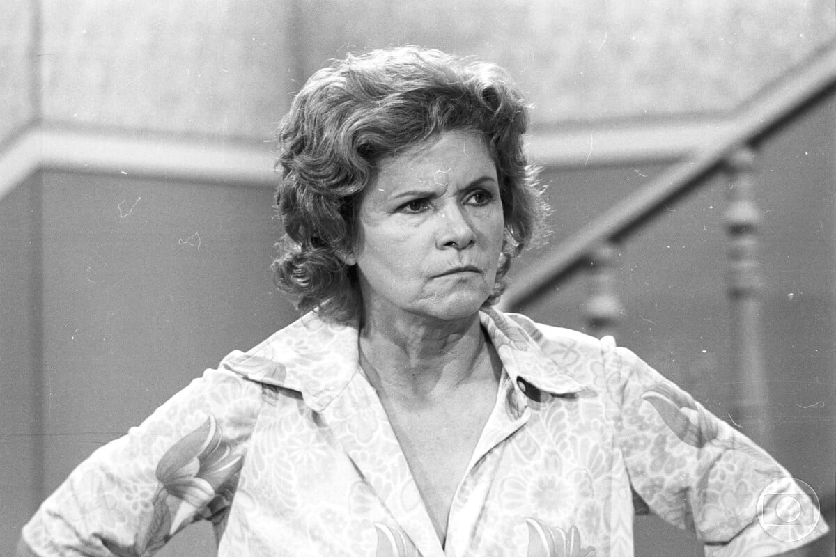 Foto Eloísa Mafalda em cena da novela 'Plumas e Paetês' (1980