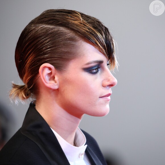 Kristen Stewart exibiu penteado com uma pegada punk no Festival de Cannes