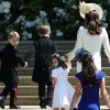 A princesa Charlotte, de 2 anos, e o príncipe George, de 4, filhos de Kate Middleton e do príncipe William roubaram a cena no casamento de Meghan Markle e do príncipe Harry. Eles e mais oito crianças foram pajens e damas de honra