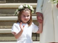 Pajem e daminha, George e Charlotte esbanjam fofura em casamento de Harry. Fotos