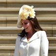 Kate Middleton também optou por um tom mais claro no casamento do cunhado, o príncipe Harry, com Meghan Markle