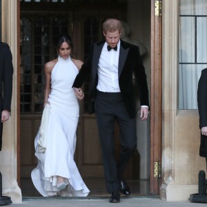 Meghan Markle escolheu vestido Stella McCartney para recepção em Forgmore