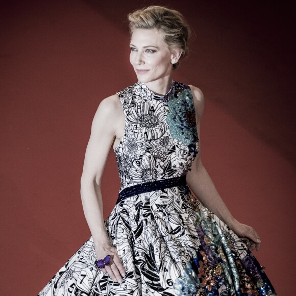 Cate Blanchett na exibição de 'Cold War (Zimna Wojna)' na 71ª edição do Festival de Cannes, no Palais des Festivals, em 10 de maio de 2018
