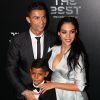 Cristiano Ronaldo compartilhou uma foto da família no Instagram nesta terça-feira, 22 de maio de 2018