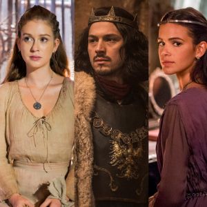 Na novela 'Deus Salve o Rei', Afonso (Romulo Estrela) expulsará Catarina (Bruna Marquezine) do seu castelo após pedido de Amália (Marina Ruy Barbosa) no capítulo que vai ao ar na terça-feira, 29 de maio de 2018