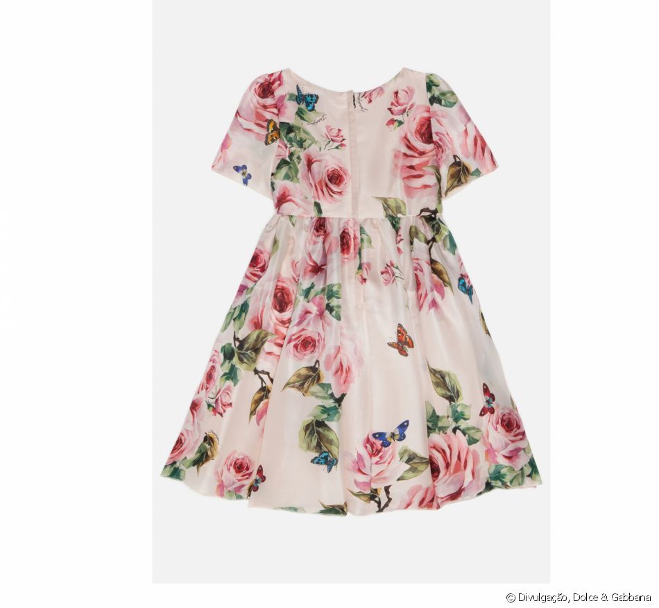 vestido dolce gabbana infantil