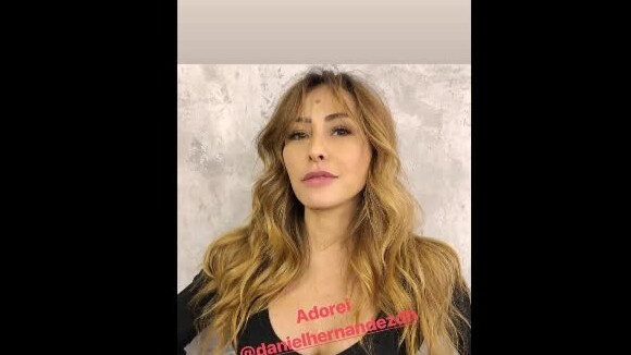 Sabrina Sato compartilhou o resultado do corte de cabelo em seu Instagram