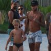 Filho de Neymar, Davi Lucca chegou à Granja Comary de junto de três amiguinhos