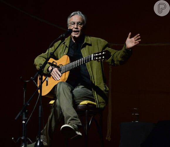 Caetano Veloso fez show da turnê 'Ofertório' no Espaço das Américas, em São Paulo, nesta sexta-feira, 25 de maio de 2018