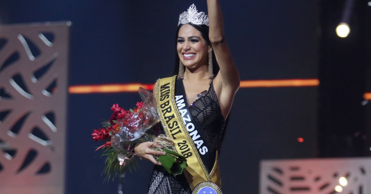 Miss Brasil 2018: Mayra Dias, Representante Do Amazonas, Vence Concurso ...