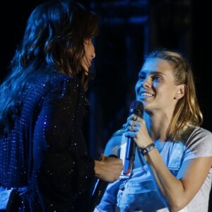 'Feliz aniversário, meu amor! Mais saúde, mais sorte, mais sonhos, mais música, mais sucesso, e muito mais alegria', desejou Carolina Dieckmann para Ivete Sangalo