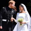 Meghan Markle e Harry se casaram em 19 de maio de 2018