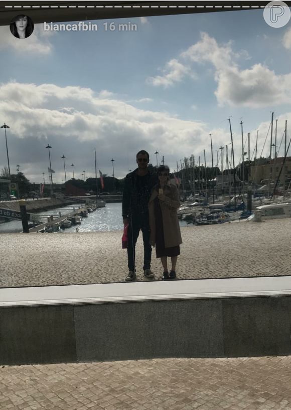 Bianca Bin exibiu nova foto com namorado, Sergio Guizé, nesta segunda-feira, 28 de maio de 2018