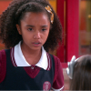 Kessya (Duda Pimenta) resolve confrontar Filipa (Bela Fernandes) por ela fazer bullying na escola Ruth Goulart na novela 'As Aventuras de Poliana'