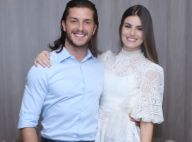 Camila Queiroz terá sobrenome de Klebber Toledo: 'E ele também vai ter o meu'