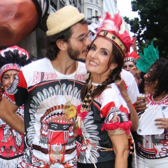 'Acho que há um pouco de machismo nisso de atribuir só a mim o momento atual dela. Eu já encontrei ela assim, desse jeito. Realizada profissionalmente, pessoalmente', disse Túlio Gadêlha sobre os elogios recebidos pela namorada, Fátima Bernardes