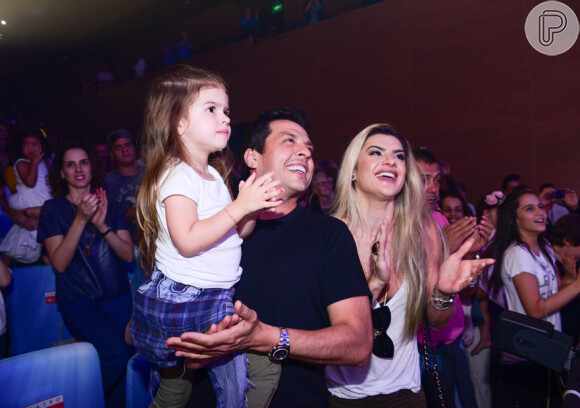 Mirella Santos e Wellington Muniz são pais da pequena Valentina, de 3 anos