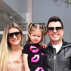 Mirella Santos disse que a exposição da filha na internet nunca foi uma questão para ela e o marido, Wellington Muniz