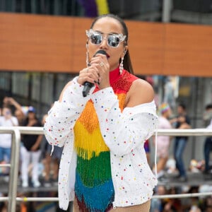 Anitta cantou na 22ª edição do evento na capital paulista