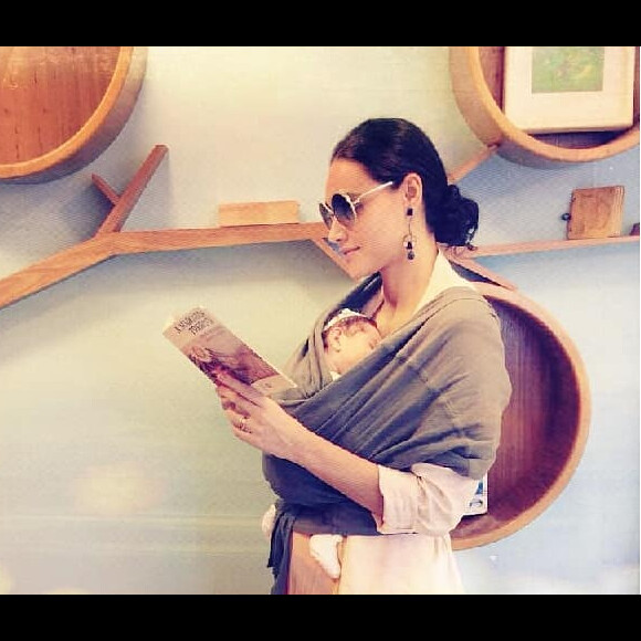 Débora Nascimento contou que tem ficado muito tempo em casa por conta da rotina com a filha, Bella