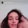 Débora Nascimento relata apetite por amamentar da filha, Bella, nesta terça-feira, dia 05 de junho de 2018