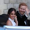 Meghan Markle usou um anel da Princesa Diana em recepção após seu casamento com Príncipe Harry