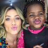 Mãe de Títi, de 4 anos, Giovanna Ewbank reprova o termo 'filho adotivo'
