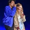Beyoncé cantou com o marido, Jay-Z, no show