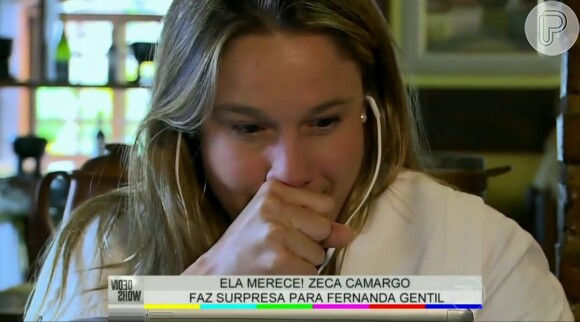 Fernanda Gentil ganha depoimento de Sandy e comemora: 'Esperei tanto por isso'